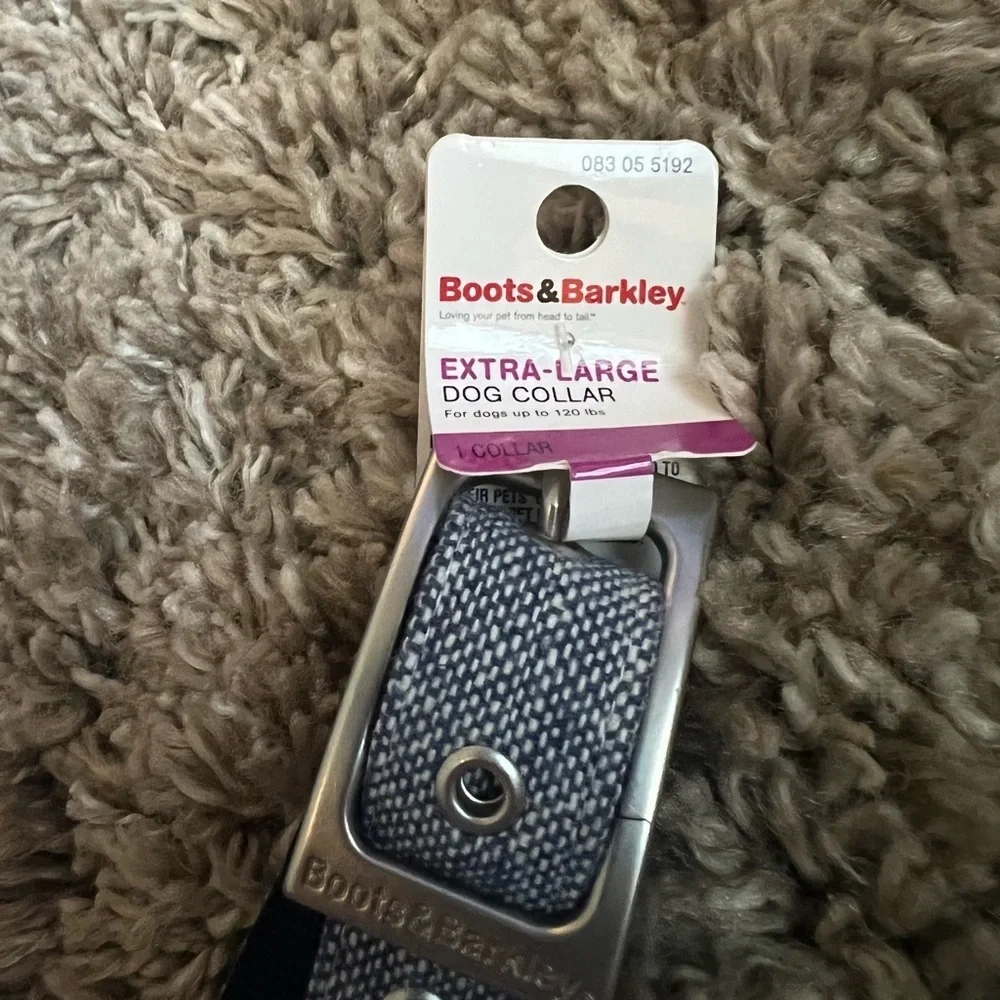 NWT Boots‎ & Barkley denim like dog collar